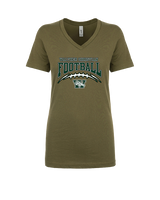 Walther Christian Academy Football Football - Womens Vneck