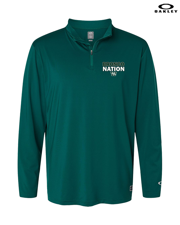 Walther Christian Academy Football Nation - Mens Oakley Quarter Zip