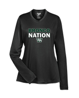 Walther Christian Academy Football Nation - Womens Performance Longsleeve