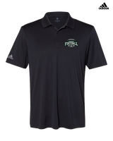 Walther Christian Academy Football Toss - Mens Adidas Polo