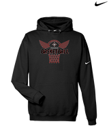 Wando HS Boys Basketball Nothing But Net - Nike Club Fleece Hoodie