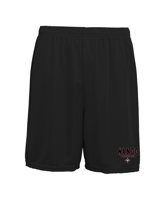 Wando HS Girls Basketball Block - Mens 7inch Training Shorts