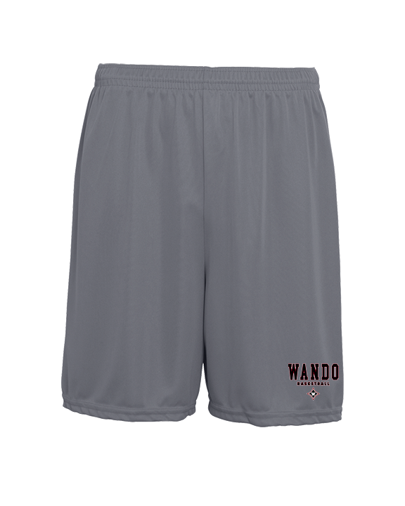 Wando HS Girls Basketball Block - Mens 7inch Training Shorts