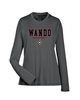 Wando HS Girls Basketball Block - Womens Performance Longsleeve