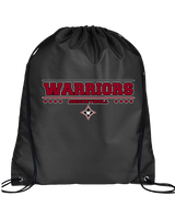 Wando HS Girls Basketball Border - Drawstring Bag