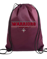 Wando HS Girls Basketball Border - Drawstring Bag
