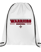 Wando HS Girls Basketball Border - Drawstring Bag