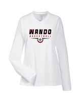 Wando HS Girls Basketball Design - Womens Performance Longsleeve