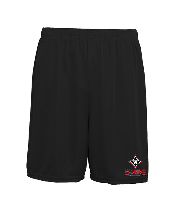 Wando HS Girls Basketball Stacked - Mens 7inch Training Shorts