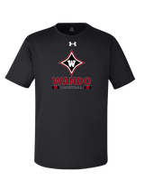 Wando HS Girls Basketball Stacked - Under Armour Mens Team Tech T-Shirt