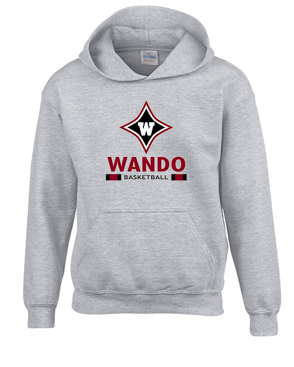 Wando HS Girls Basketball Stacked - Youth Hoodie