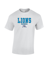 Warhill HS Baseball Block - Cotton T-Shirt