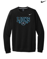 Warhill HS Baseball Swoop - Mens Nike Crewneck