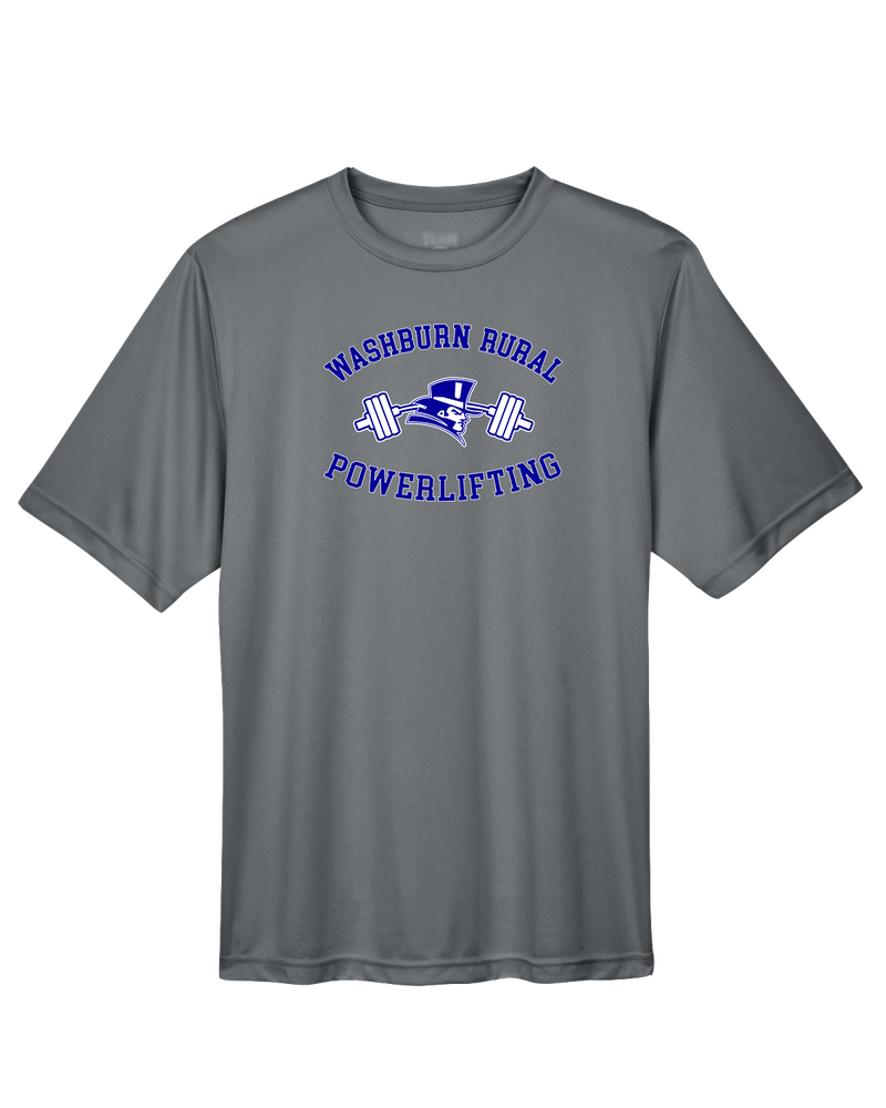 Washburn Rural HS Powerlifting Curve - Performance T-Shirt