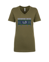 Waterford United Cheer Stamp - Womens Vneck