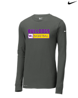 Wauconda HS Girls Basketball Pennant - Mens Nike Longsleeve