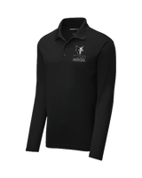 Waverly South Shore Football Coach Logo - Sport-Tek PosiCharge Racer Longsleeve Polo