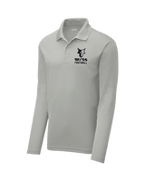 Waverly South Shore Football Coach Logo - Sport-Tek PosiCharge Racer Longsleeve Polo