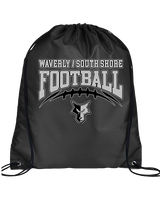 Waverly/South Shore Football Football - Drawstring Bag