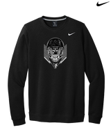 Waverly/South Shore Football Skull Crusher - Mens Nike Crewneck