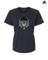Waverly/South Shore Football Skull Crusher - Womens Adidas Performance Shirt