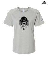 Waverly/South Shore Football Skull Crusher - Womens Adidas Performance Shirt