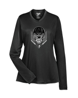 Waverly/South Shore Football Skull Crusher - Womens Performance Longsleeve