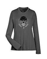 Waverly/South Shore Football Skull Crusher - Womens Performance Longsleeve