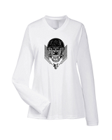 Waverly/South Shore Football Skull Crusher - Womens Performance Longsleeve