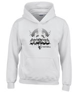 Waverly/South Shore Football Unleashed - Youth Hoodie