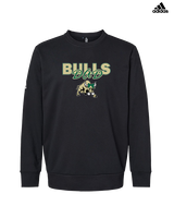 Wesley Chapel Bulls Cheer Dad - Mens Adidas Crewneck