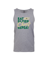 Wesley Chapel Bulls Cheer Eat Sleep Cheer - Tank Top