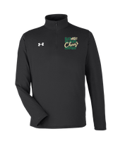 Wesley Chapel Bulls Cheer Eat Sleep Cheer - Under Armour Mens Tech Quarter Zip
