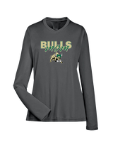 Wesley Chapel Bulls Cheer Mom - Womens Performance Longsleeve