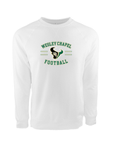 Wesley Chapel Bulls Football Curve 2 - Crewneck Sweatshirt