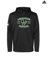 Wesley Chapel Bulls Football Curve 2 - Mens Adidas Hoodie