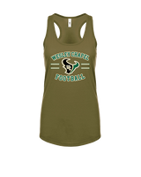 Wesley Chapel Bulls Football Curve 2 - Womens Tank Top