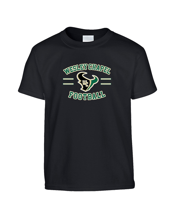 Wesley Chapel Bulls Football Curve 2 - Youth Shirt