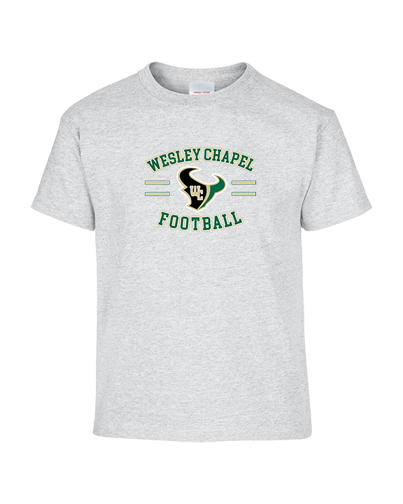 Wesley Chapel Bulls Football Curve 2 - Youth Shirt