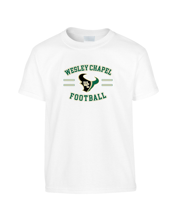 Wesley Chapel Bulls Football Curve 2 - Youth Shirt