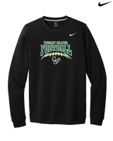 Wesley Chapel Bulls Football Football 2 - Mens Nike Crewneck