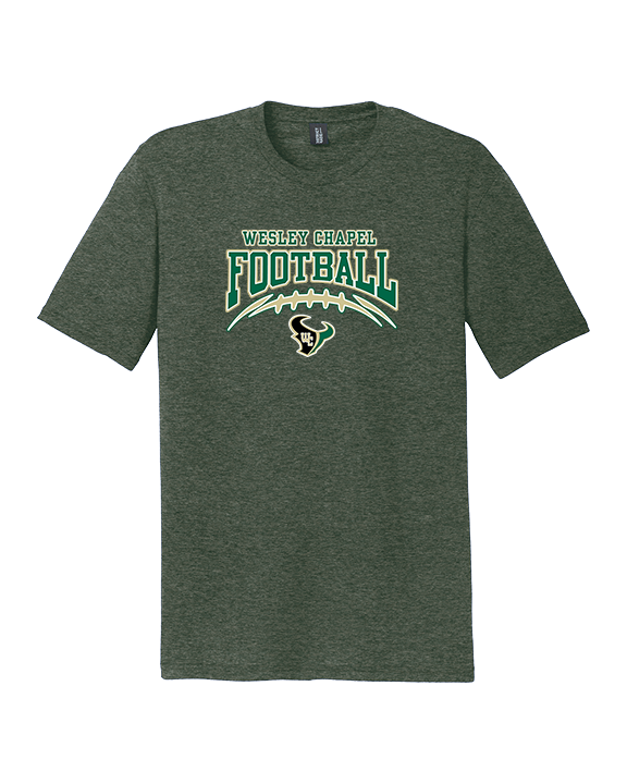 Wesley Chapel Bulls Football Football 2 - Tri-Blend Shirt