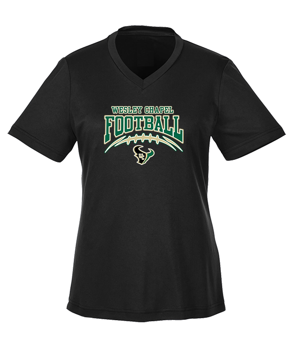 Wesley Chapel Bulls Football Football 2 - Womens Performance Shirt