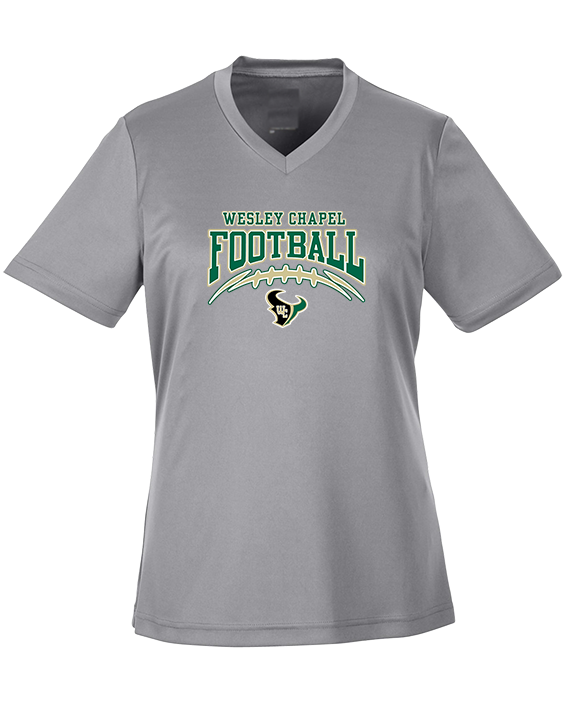 Wesley Chapel Bulls Football Football 2 - Womens Performance Shirt