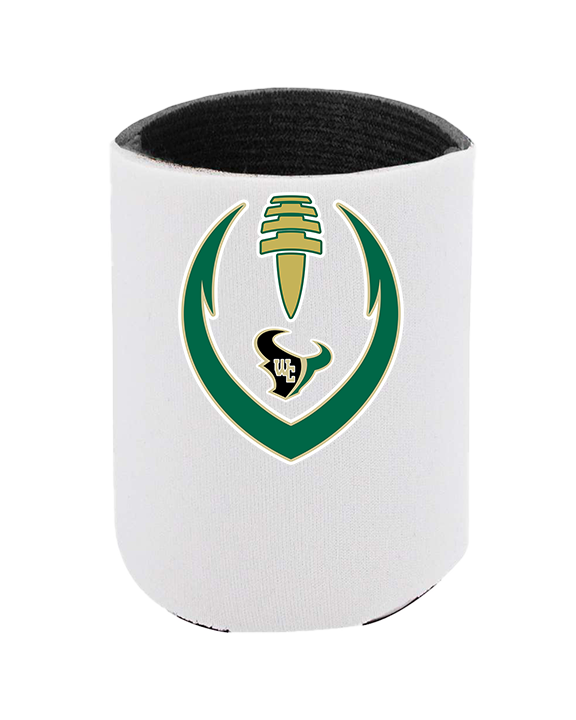 Wesley Chapel Bulls Football Full Football - Koozie