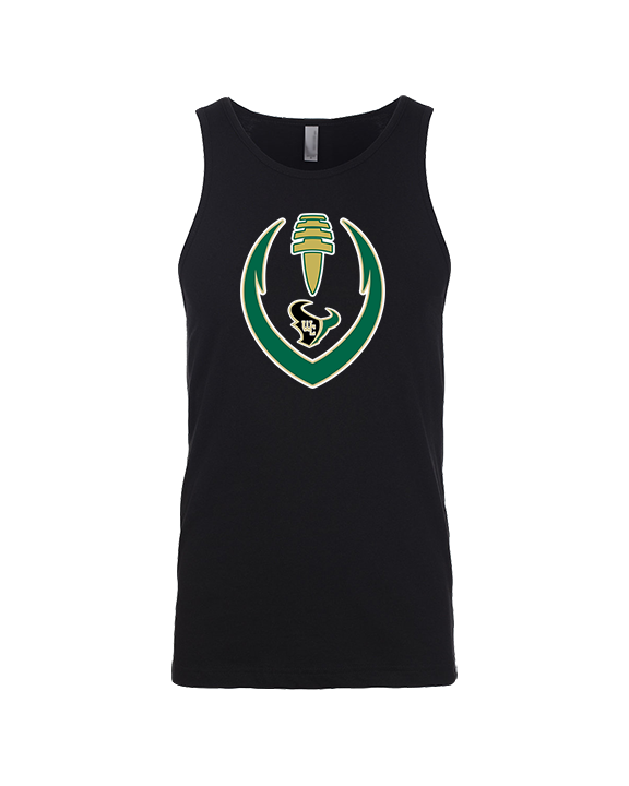 Wesley Chapel Bulls Football Full Football - Tank Top