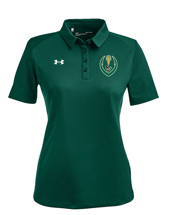 Wesley Chapel Bulls Football Full Football - Under Armour Ladies Tech Polo
