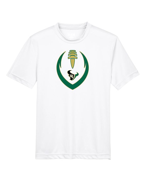 Wesley Chapel Bulls Football Full Football - Youth Performance Shirt