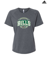 Wesley Chapel Bulls Football Toss 2 - Womens Adidas Performance Shirt