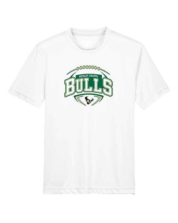 Wesley Chapel Bulls Football Toss 2 - Youth Performance Shirt